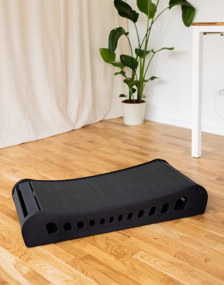 Black wood, In a home office