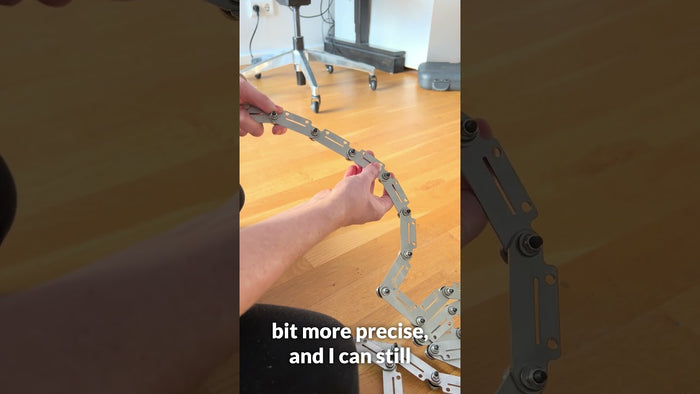 A quieter chain on the Office Walker prototype