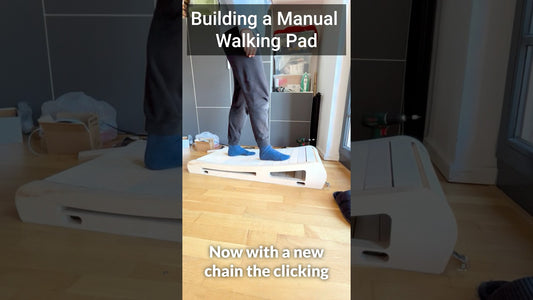 The new chain fitted to the Office Walker prototype