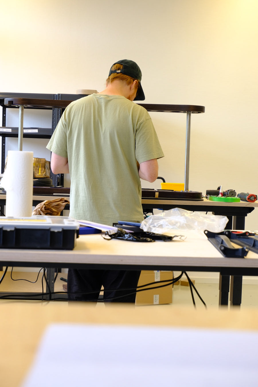 Assembled by hand
