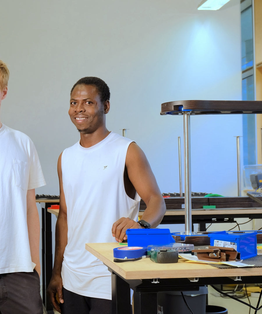In the workshop