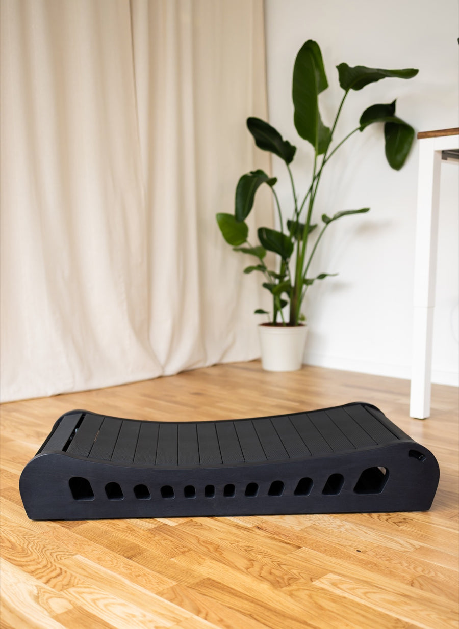 Black wood, In a home office