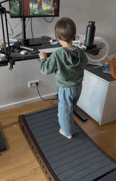 Movement that survives a house with kids in it.